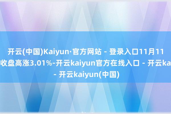 开云(中国)Kaiyun·官方网站 - 登录入口11月11日东材转债收盘高涨3.01%-开云kaiyun官方在线入口 - 开云kaiyun(中国)